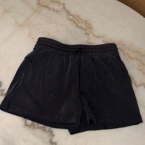 Lululemon Softstreme high waist Women's Black shorts with drawstring